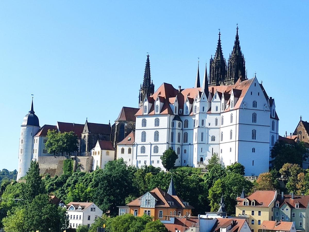 Goldrausch - Glanzvolle Ferienwohnung In Meissen Am Lutherplatz Экстерьер фото
